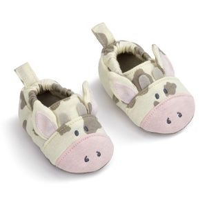 Toddler Cow Booties that Help Rescued Animals too!